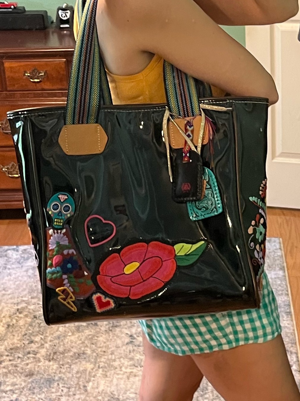 Consuela Poppy Classic Tote - EUC - Picture 13 of 13